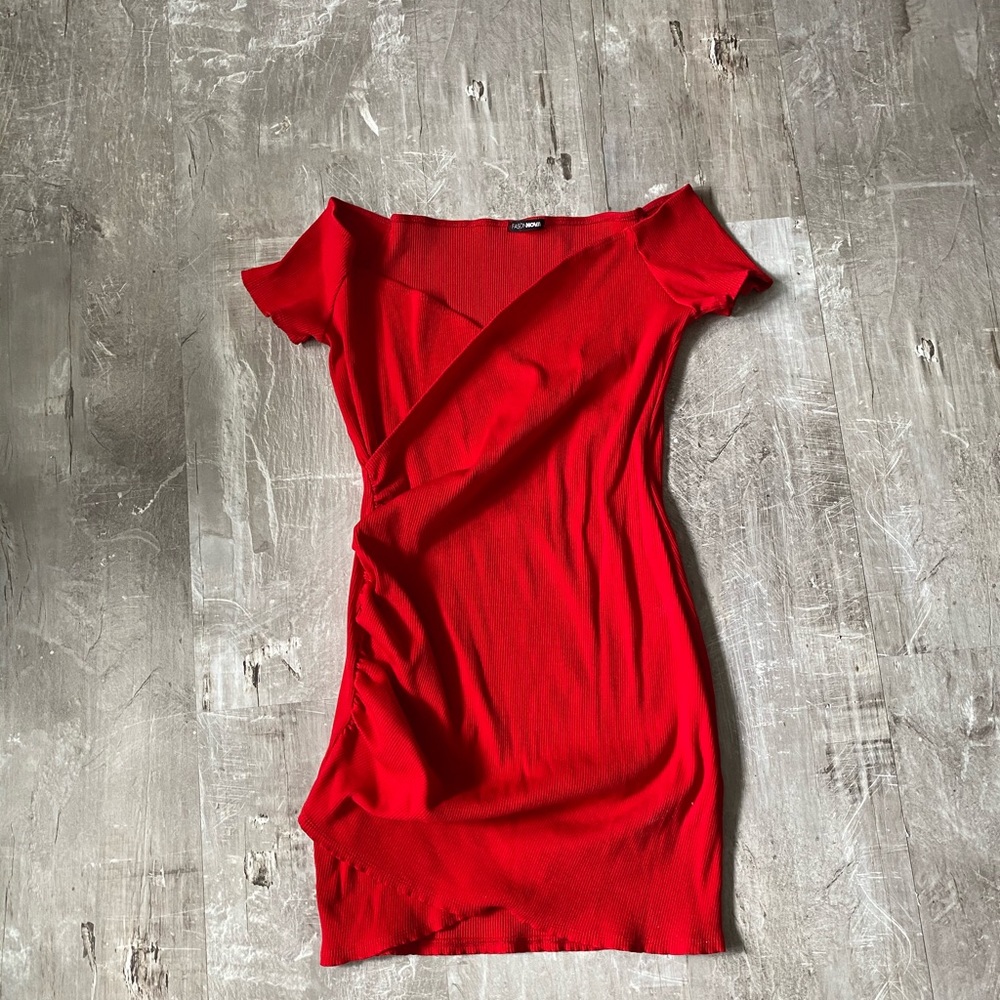Sexy red dress